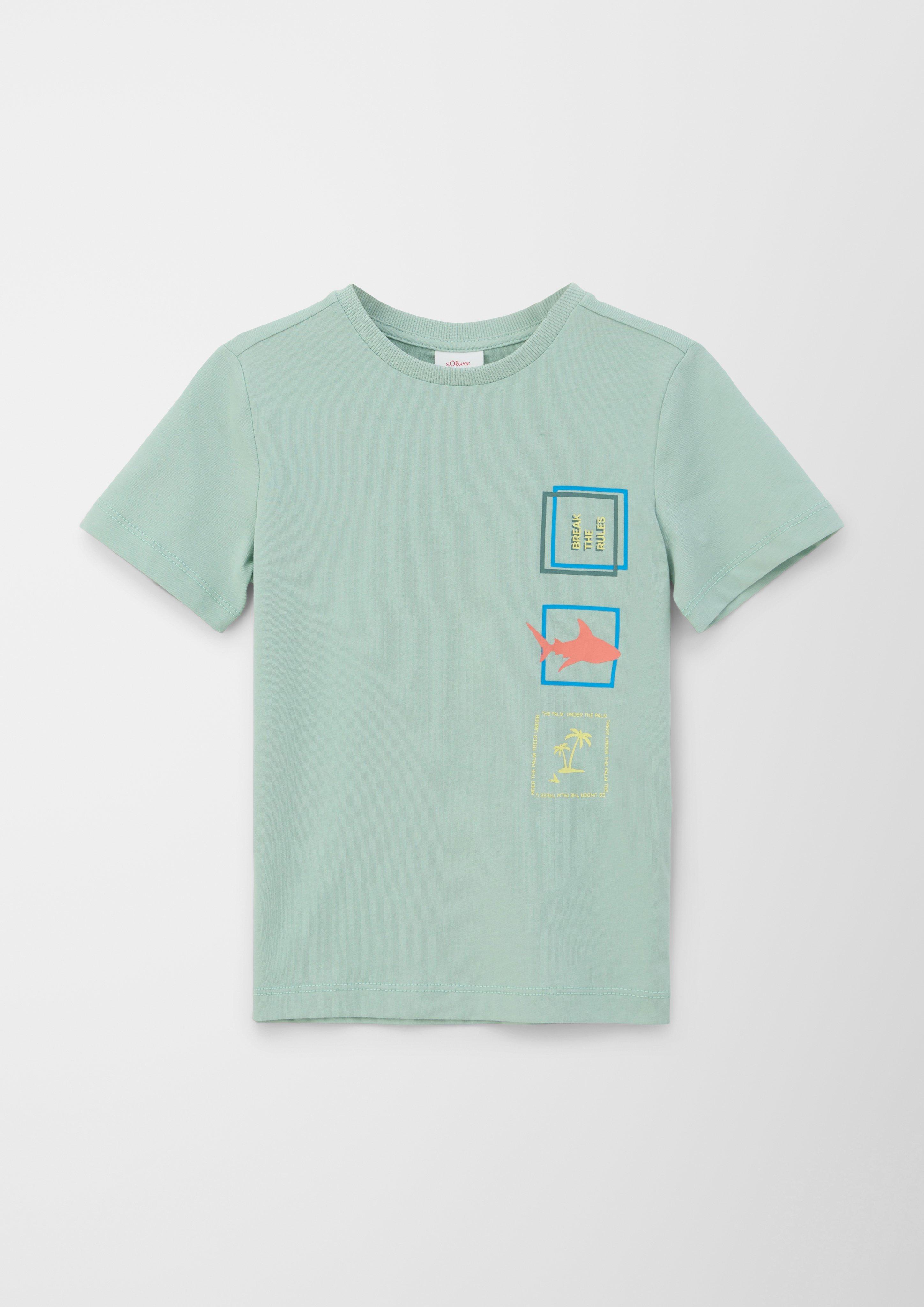 Jerseyshirt mit Grafikprint  2130684-6091