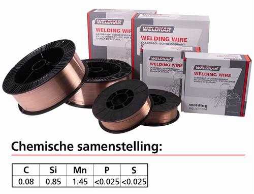 Weldkar 195205945 MIG suvirinimo viela WK SG-2 0,60 mm 5 kg