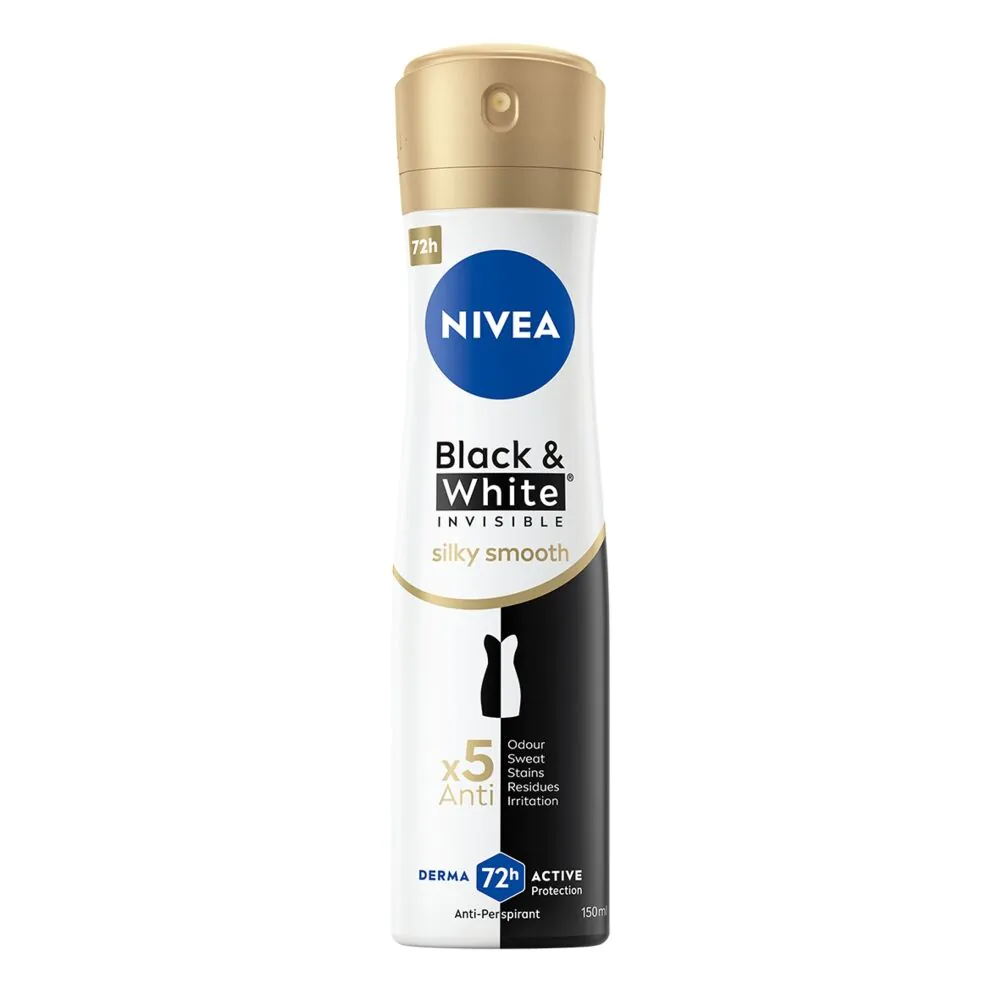 Nivea Deo sprej Black&White Silky Smooth