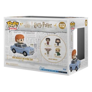 Harry Potter - Chamber of Secrets Anniversary POP! Rides Vinyl Figur Ron w/Car