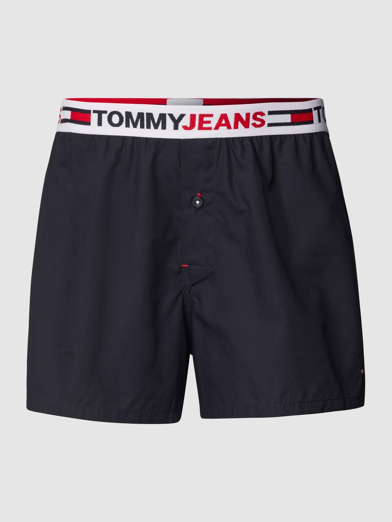 Boxershorts mit Logo-Bund in dunkelblau