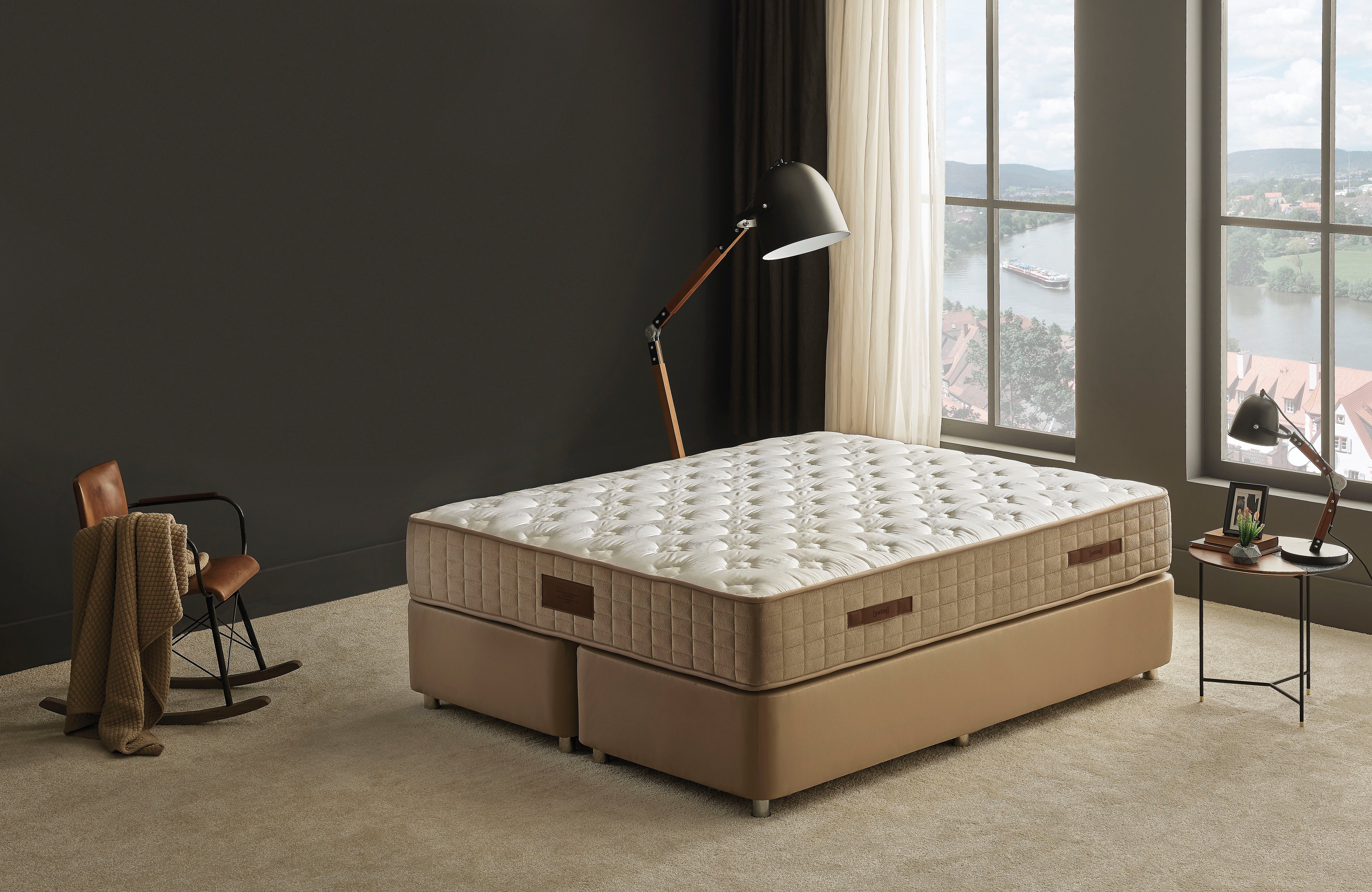 Komfortschaummatratze Majestät Komfort, Yatas Bedding, 24 cm hoch, Matratze in 90x200 cm und diversen weiteren Größen, luxuriöse Matratze