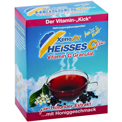 XENOFIT heißes C plus Holunderextr.Granulat Beutel  10X9 g  Granulat