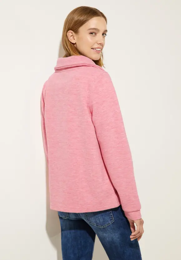 Street One Sweatjacke in Melangeoptik