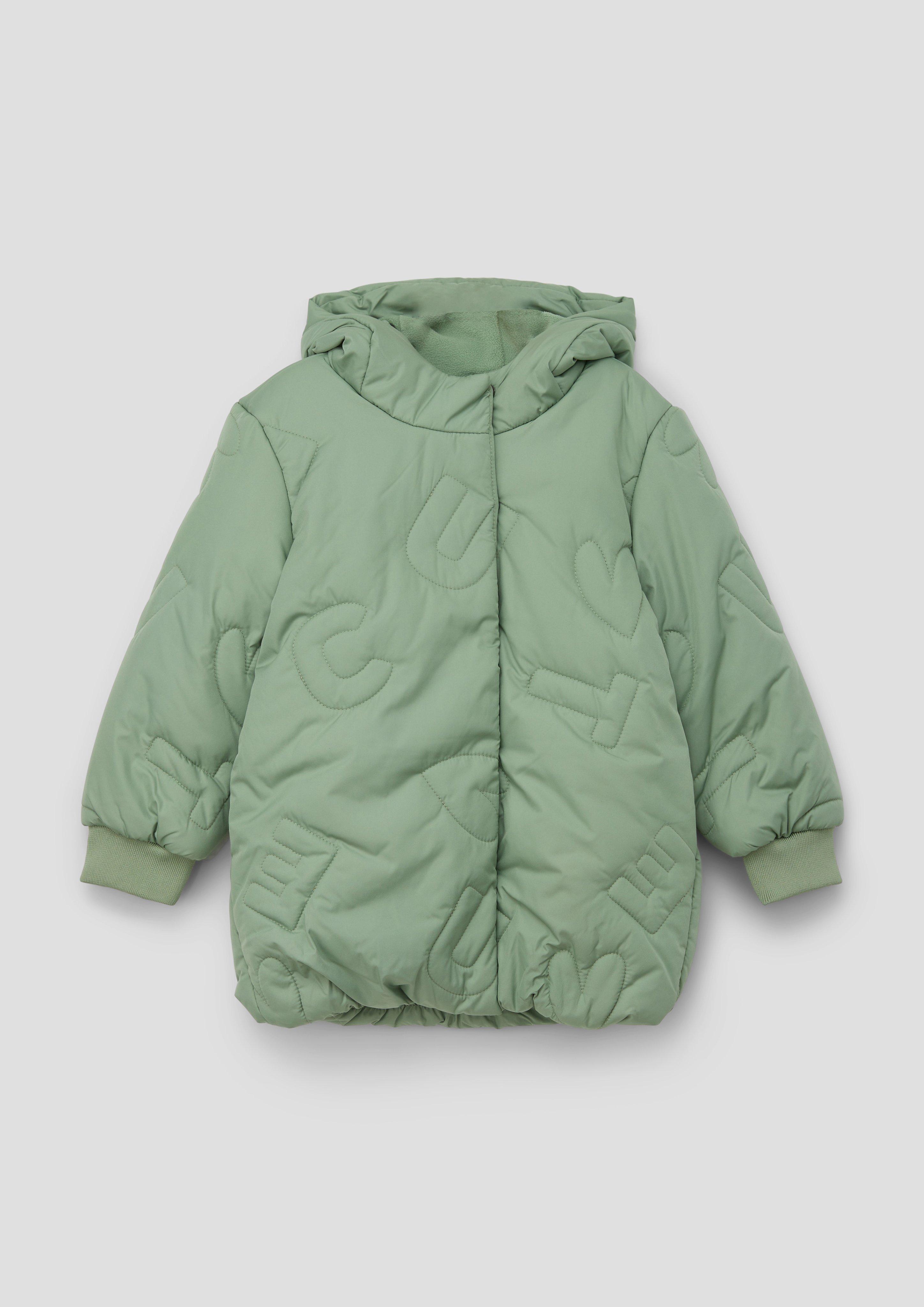 Lange Jacke mit Steppung  2132185-7370