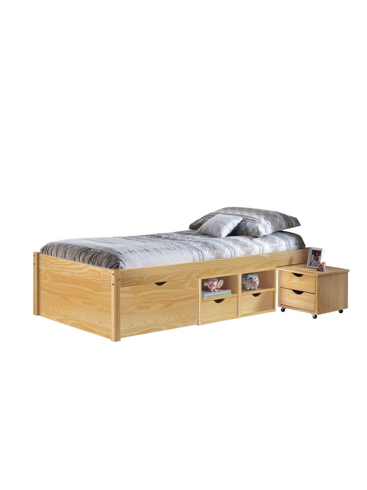 ebuy24 Bett Cluse Holz 209 x 96 cm günstig kaufen onesize
