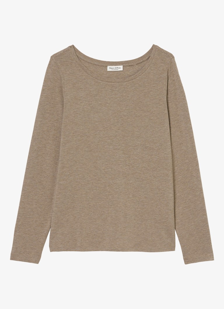 Marc O'Polo long-sleeved shirt with mottled design