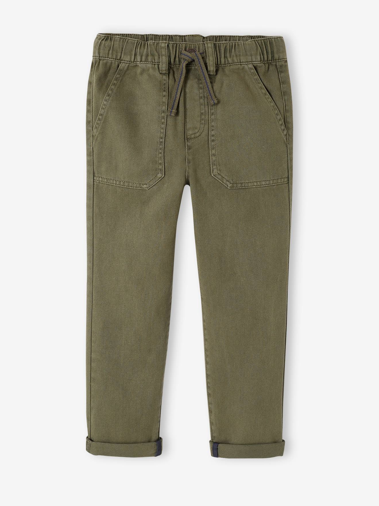 Pantalon worker facile à enfiler garçon bleu nuit