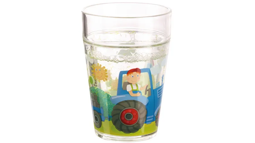 HABA Glitzerbecher Traktor 302831