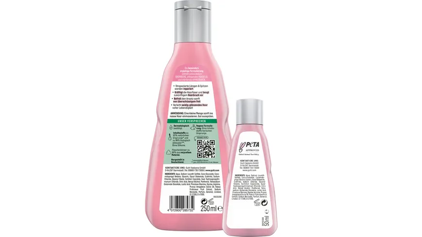GUHL Lang & Lebendig Aufbau Shampoo + Mini 300 ml