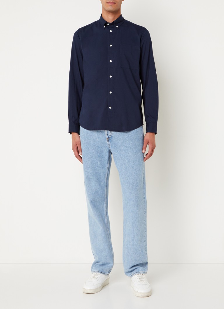 NN.07 Arne regular fit shirt with breast pocket