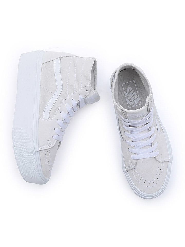 Vans Leder-Sneakers in Grau günstig kaufen 42