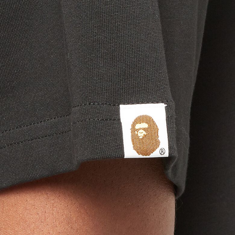 A Bathing Ape Triple Ape Head Tee Black