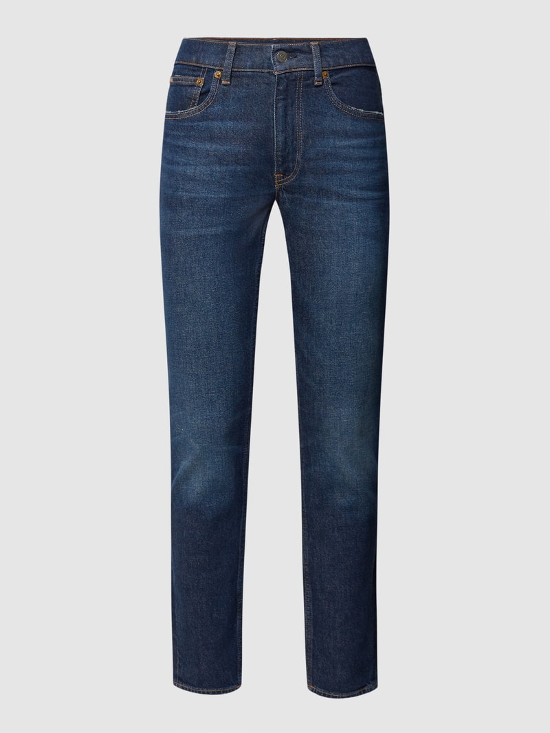 Jeans im 5-Pocket-Design Modell 'TOMPKINS' in dunkelblau