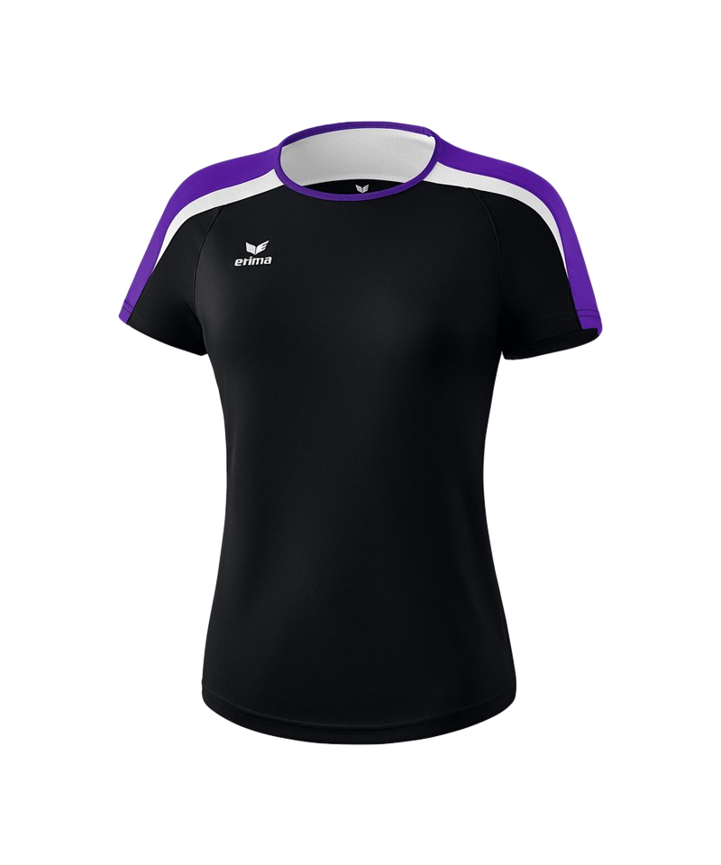Erima Liga 2.0 T-Shirt Damen Schwarz Lila Weiss