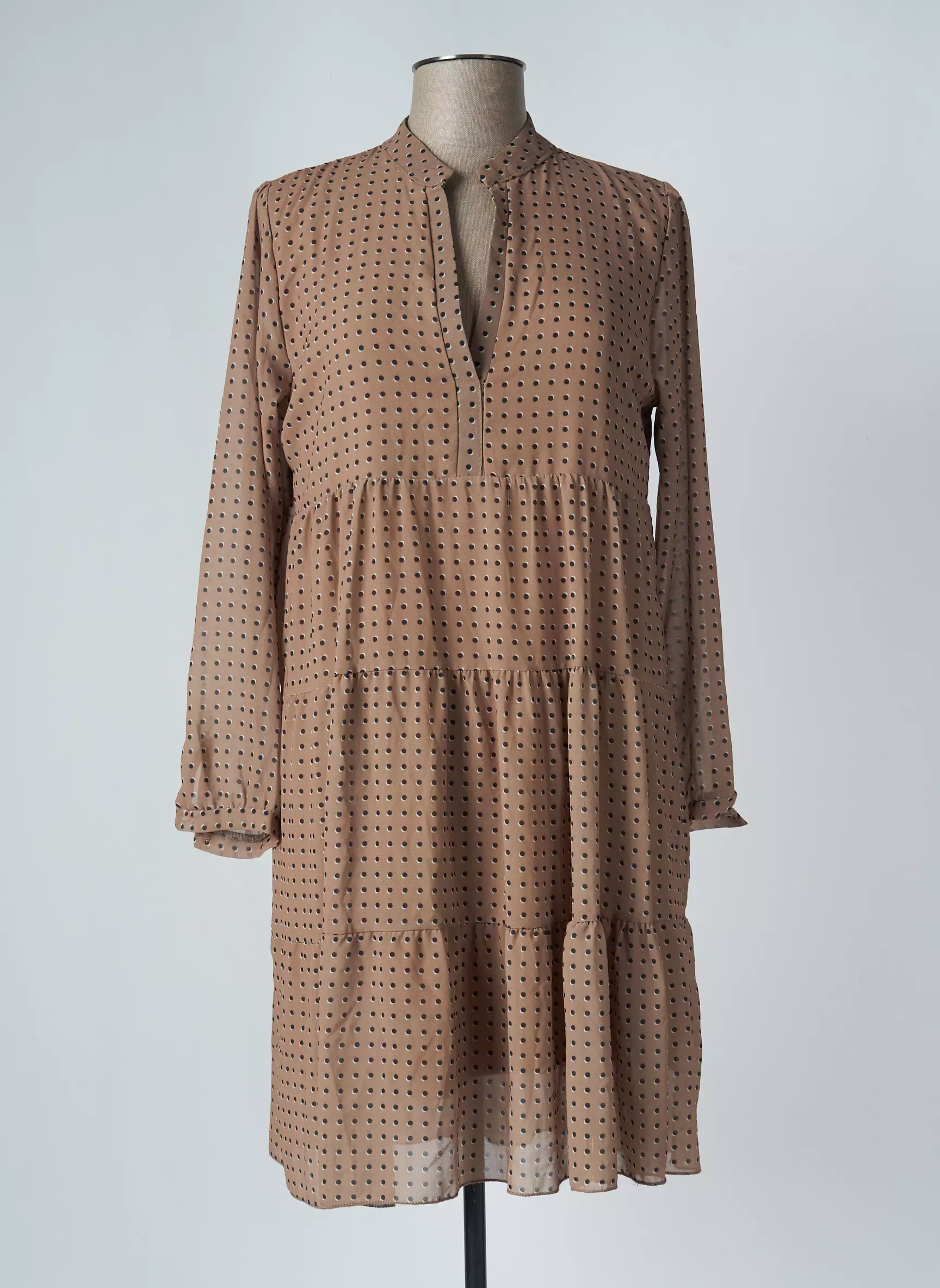Zabaione Robes Mi Longues Femme couleur marron