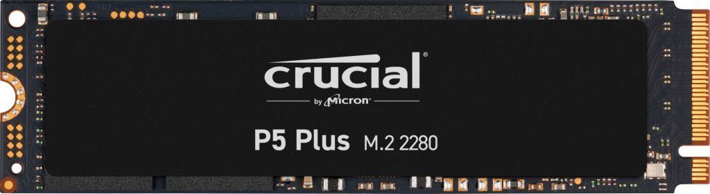 Crucial P5 Plus 500GB interne SSD (500 GB) 6600 MB/S Lesegeschwindigkeit, 4000 MB/S Schreibgeschwindigkeit, Playstation 5 kompatibel*, NVMe