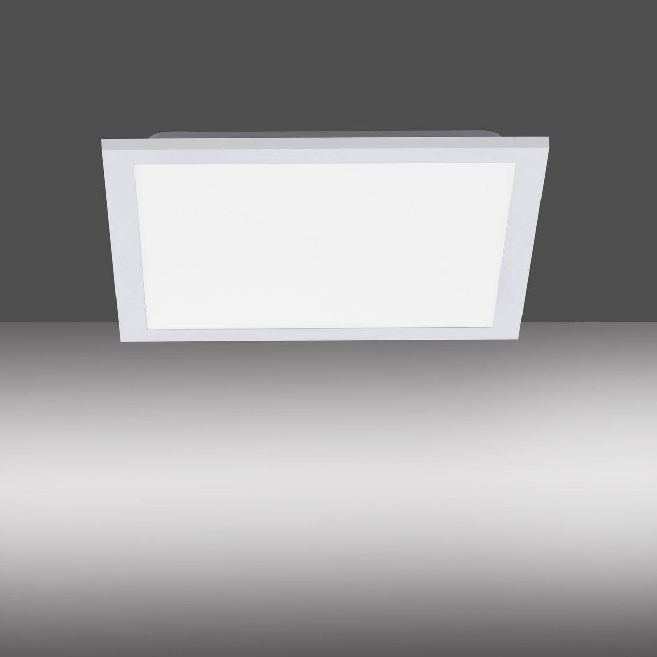 JUST LIGHT LeuchenDirekt LED Deckenleuchte FLEET, mit Bewegungsmelder, 4000 Kelvin, weiß, IP20