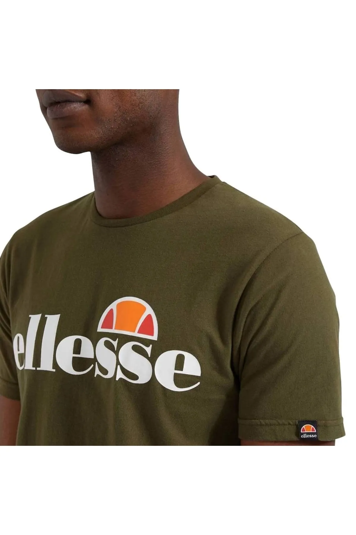 Ellesse  Herren T-Shirt SL PRADO TEE - Kurzarm, Crewneck, Rundhals, Logo-Print