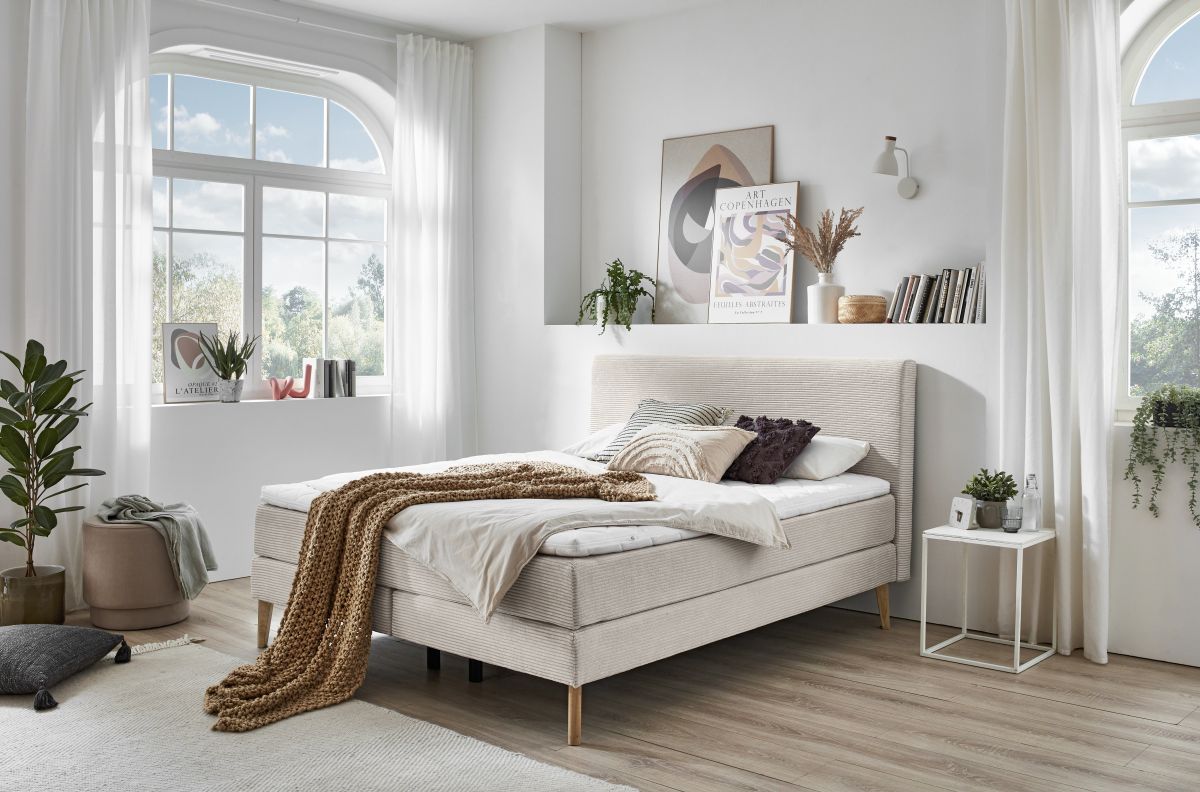 Meise Boxspringbett Linea 180 x 200 cm