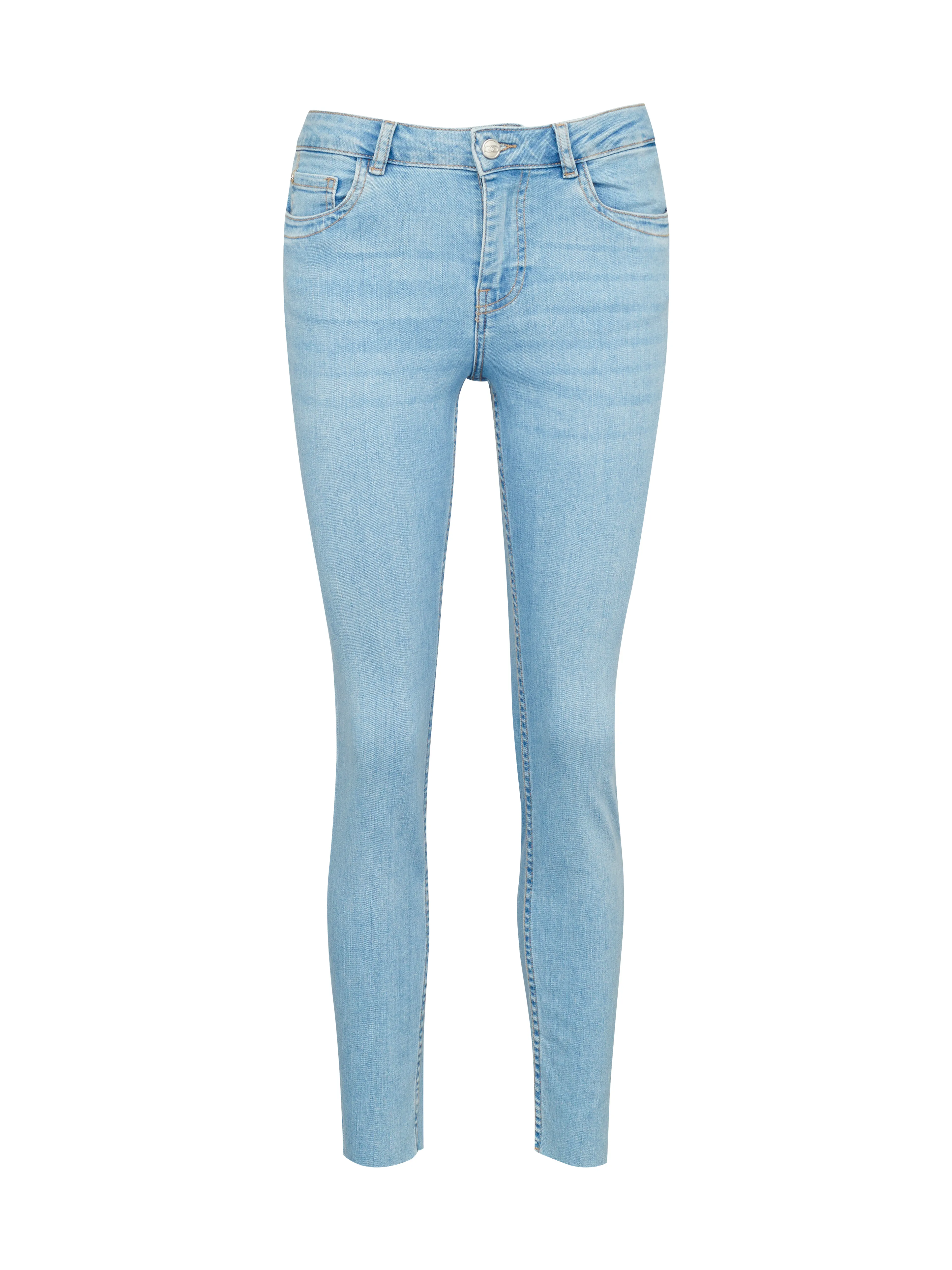 Hellblaue Damen Skinny Fit Jeans ORSAY