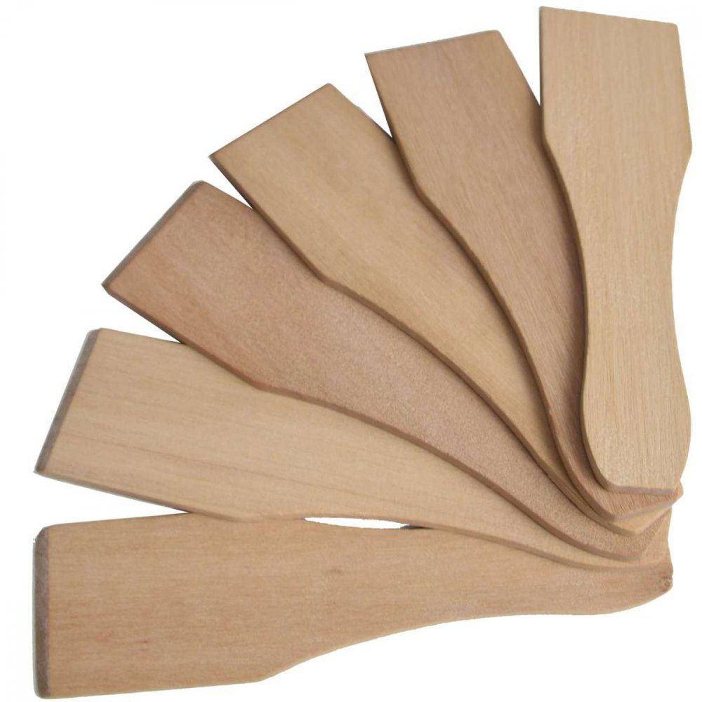 Syntrox Raclettepfännchen Syntrox Design Universal Holzspatel Racletteschieber Raclettesspachtel
