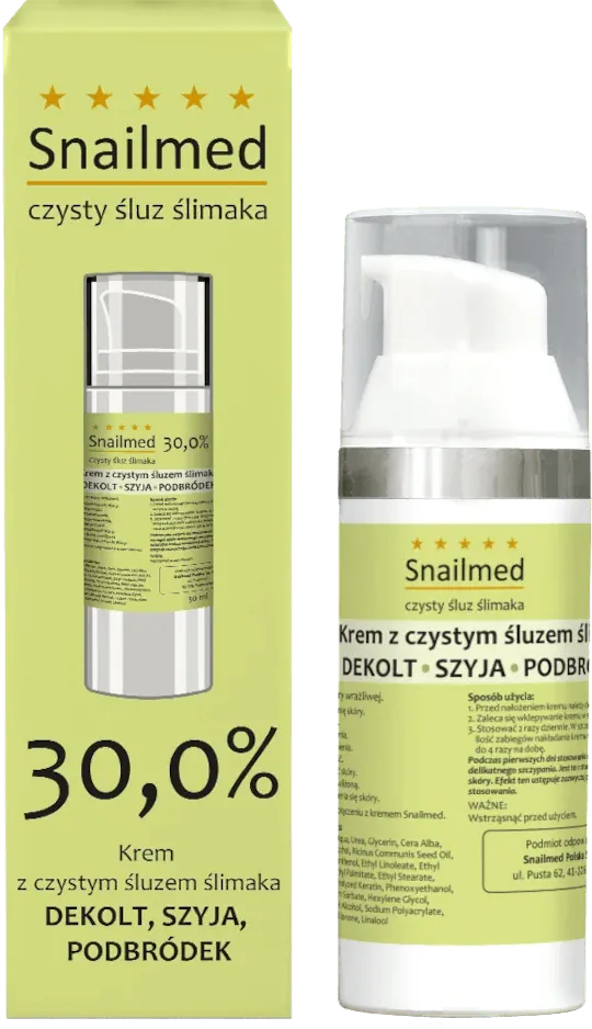 Snailmed krema protiv bora za dekolte sa puževom sluzi i vitaminima