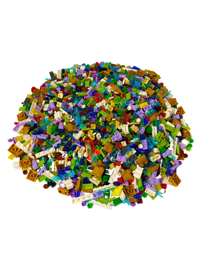 LEGO Kleinteile Mischung Bunt 20 gr. - ab 3 Jahren in multicolored günstig kaufen Anzahl: 100 Stück