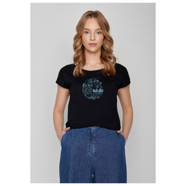 GreenBomb - Women's Nature Climb Circle (Cool) - T-Shirt