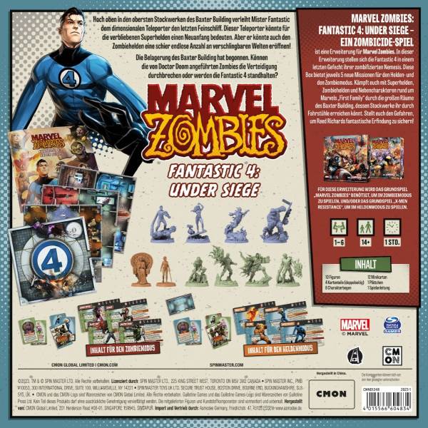 Marvel Zombies - Fantastic 4 Under Siege (Erw.)
