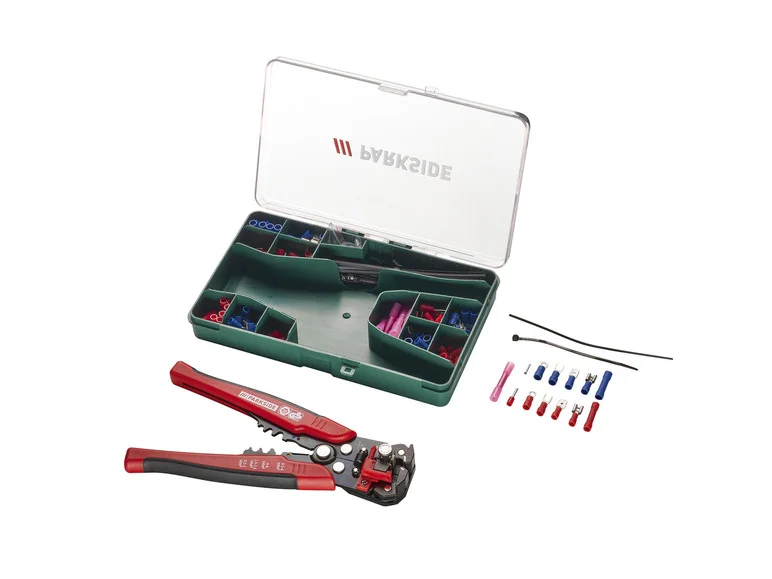 PARKSIDE® Pince à sertir com acessórios PCZS 231 B2, 231 peças