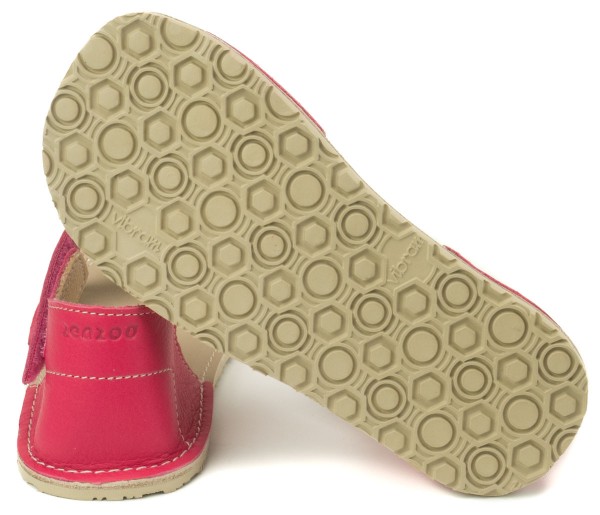 ZeaZoo ~ Sandale Ariel ~ Coral/Pink mit Blume