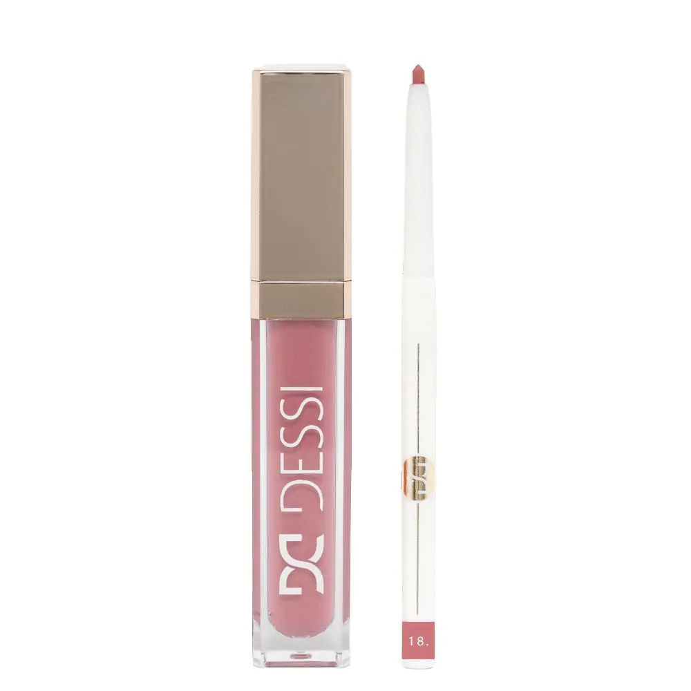 Dessi Cosmetics Lip Kit ruž za usne 17 Celebrate + olovka za usne 18