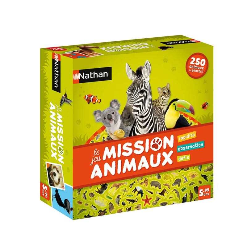 Jeu de société Mission animaux Nathan
