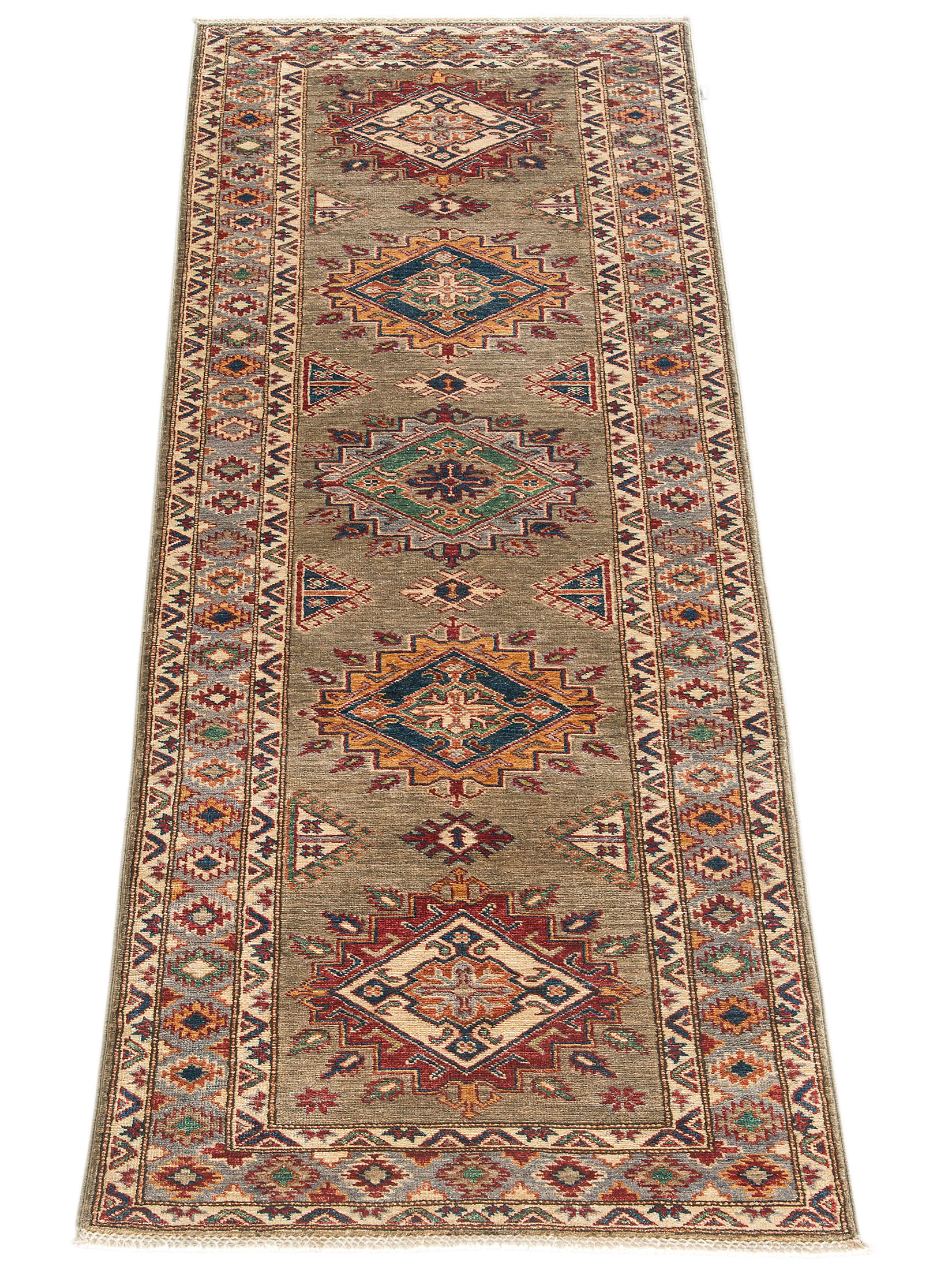 Kazak Ghazni ca. 83 x 254 cm, Unikat / Einzelstück