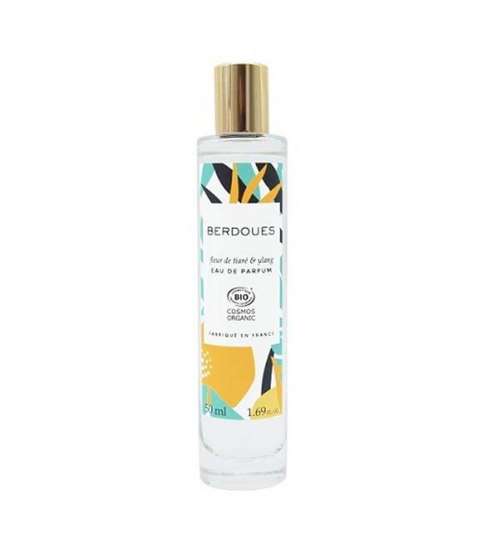BERDOUES-FLEUR DE TIARE & YLANG-Eau de Parfum Bio