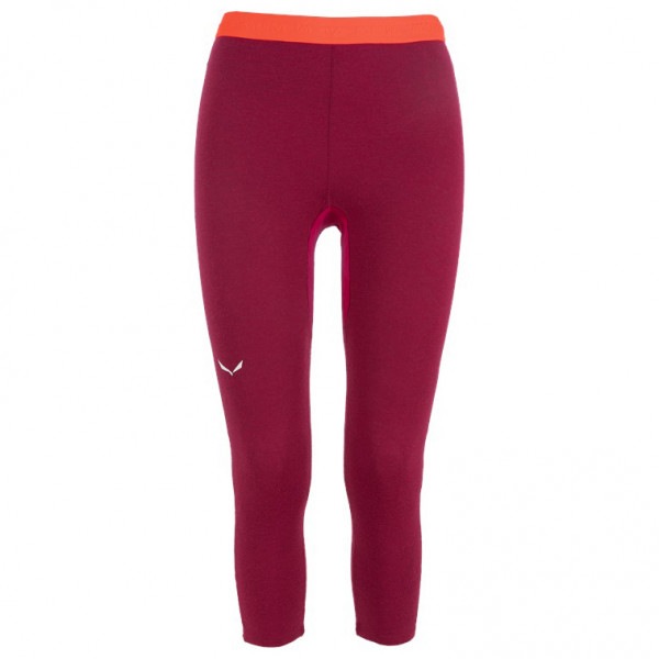 Salewa - Women's Cristallo Warm AMR 3/4 Tight - Merinounterwäsche