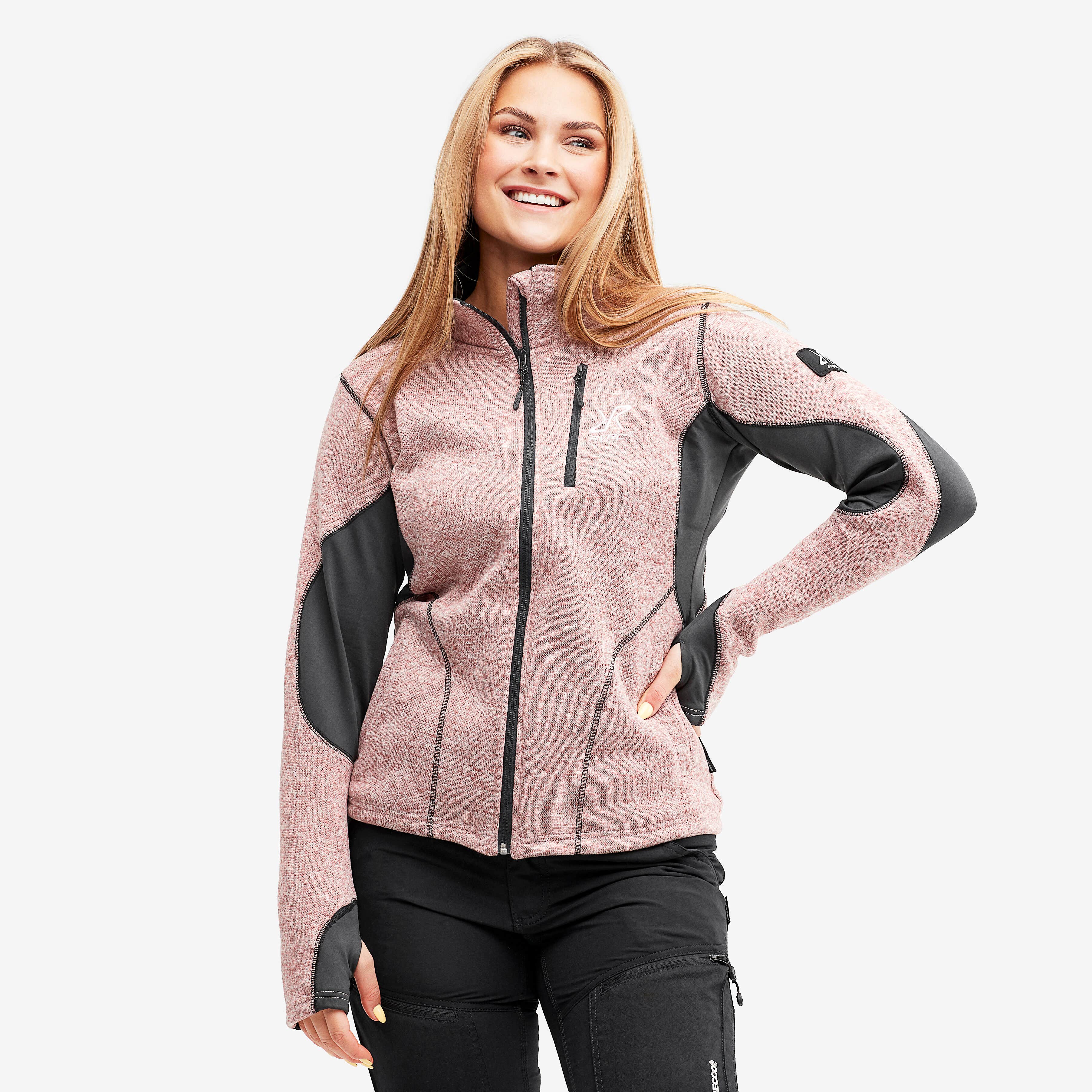 Fusion Fleece Femme Deco Rose