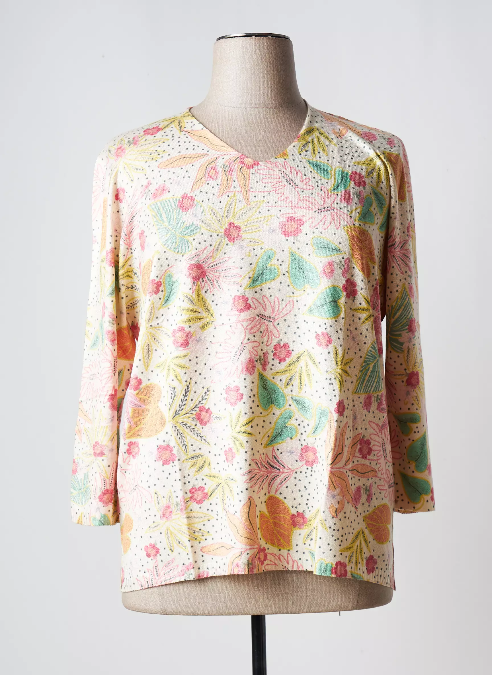 I Odena Tops Femme couleur beige