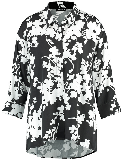3/4 Arm Bluse mit Floralprint