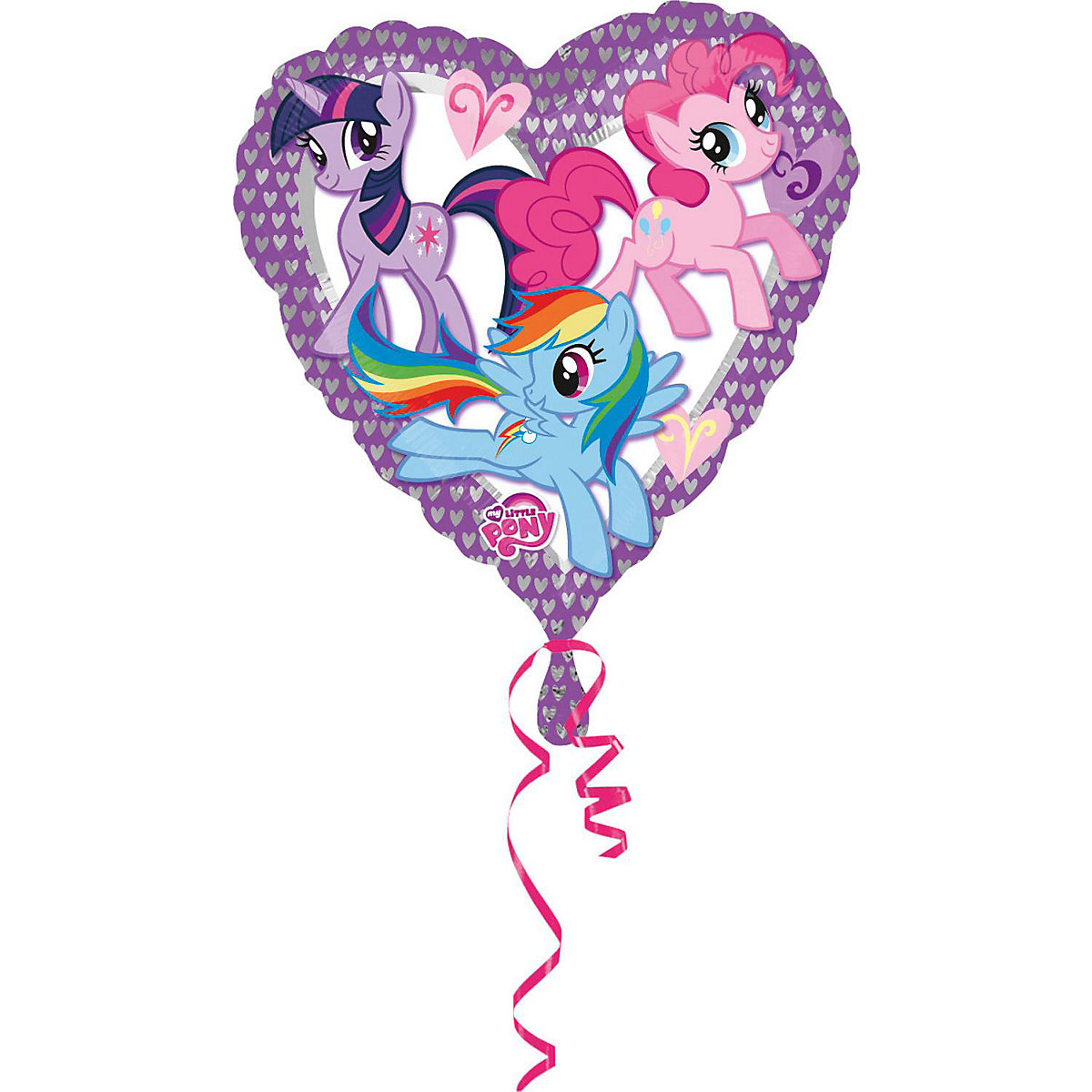 Folienballon My Little Pony Herz 43cm