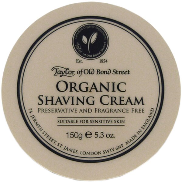 Taylor of Old Bond Street Organic Shaving Cream Rasiercreme