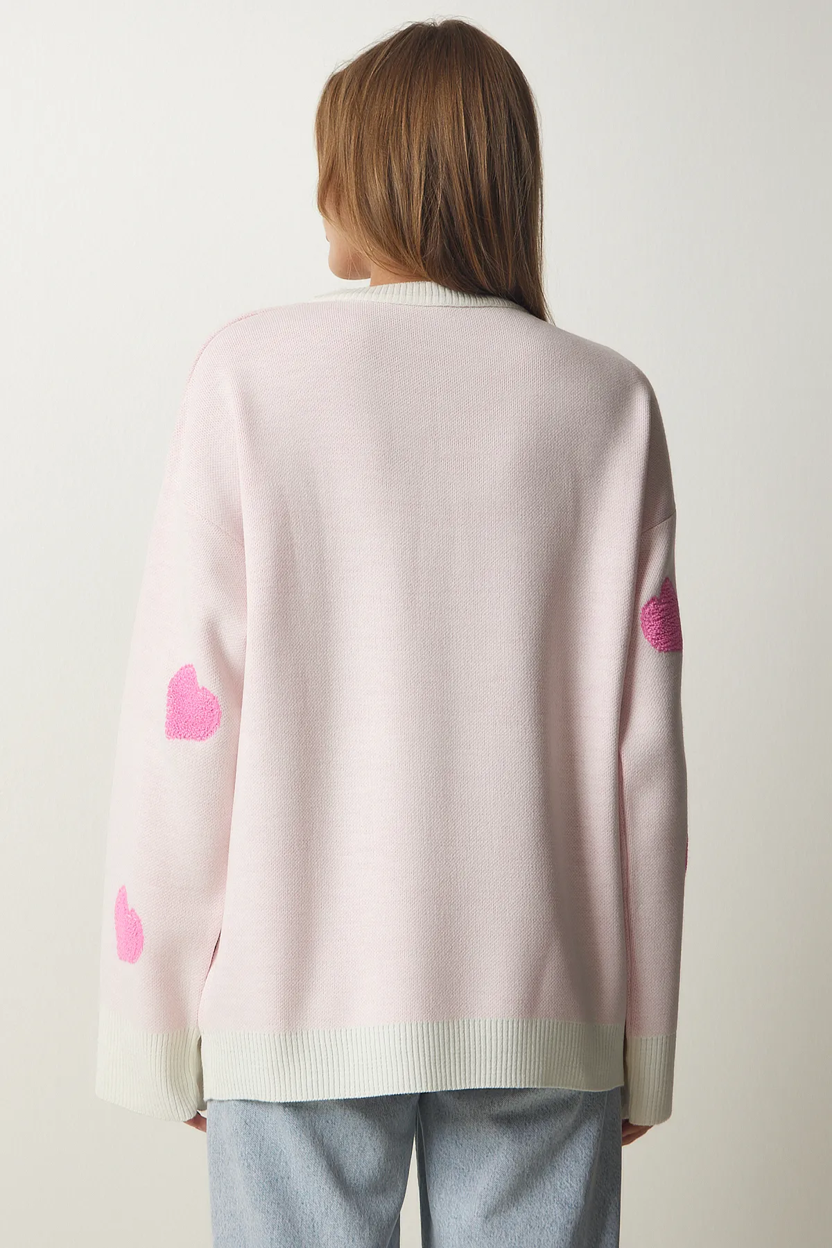 Happiness İstanbul  Pullover - Dunkelblau - Regular Fit