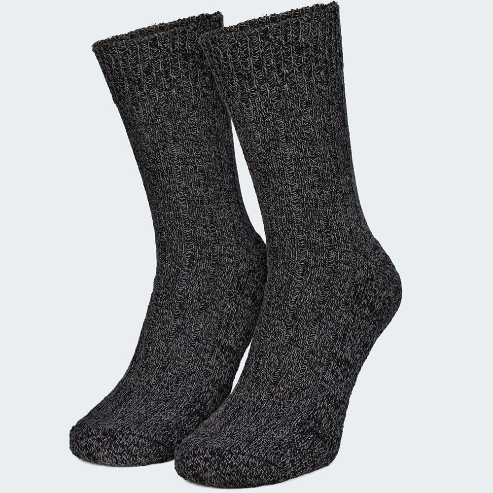 Black Snake Darkgrey 3-pack Norweger Wollsocken
