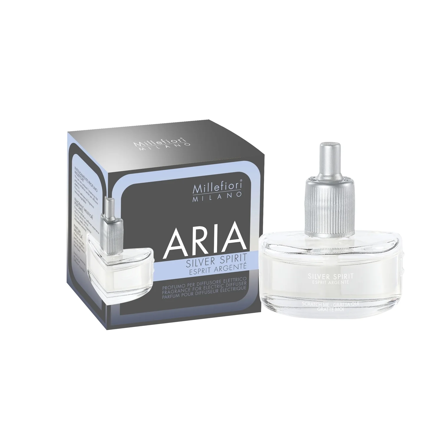 Aria Silver Spirit – Nachfüllpackung für elektrische Diffusoren ARIA – Duft für Diffusoren