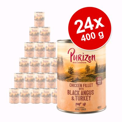 Sparpaket Purizon Adult 24 x 400 g