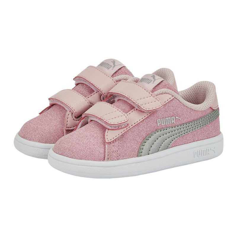 Baskets cuir Smash V2 Glitz