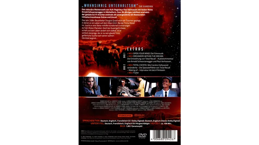 Total Recall / Uncut / Digital Remastered
