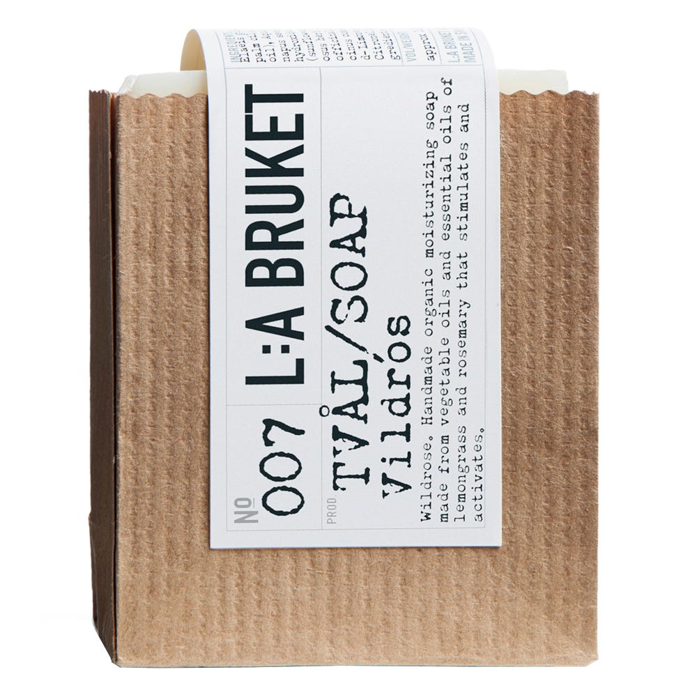 L:A BRUKET No. 7 Bar Soap Wild Rose 120 g