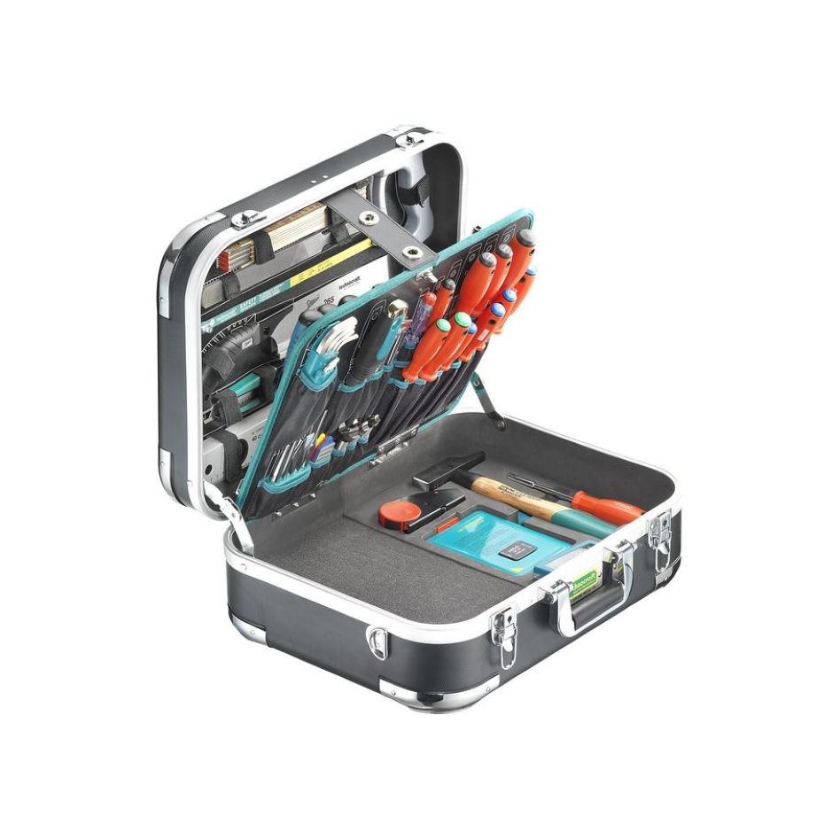Technocraft 663188 ABS Tool Case PRO CHROME WOOD 116-piece